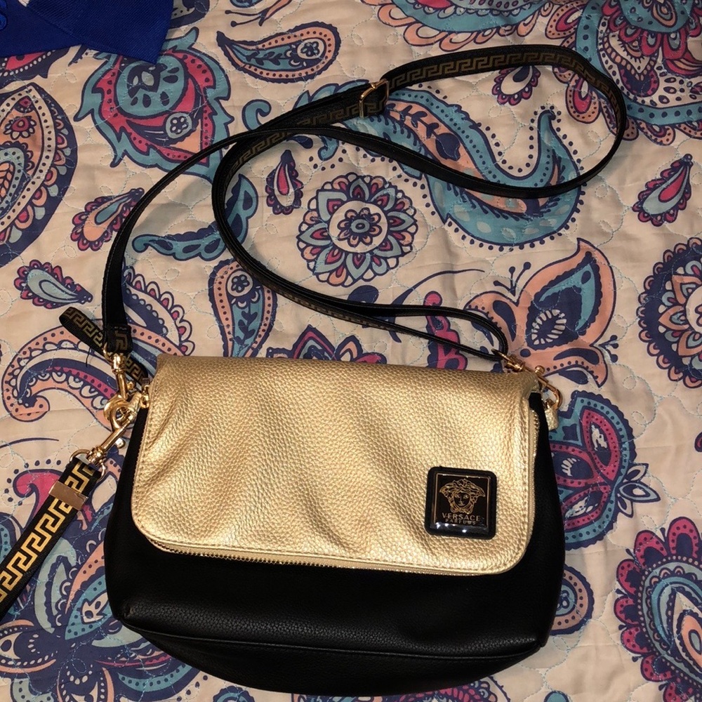 Versace Crossbody/Wristlet